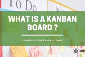 What is a kanban board?